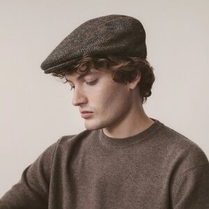 Kiltrane Scotland Harris Tweed Flatcap